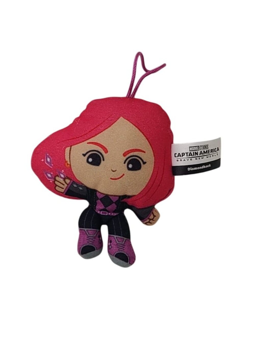 2024 Marvel Studios Plush Keychain DiamondBack 4" McDonalds Captain America Toy